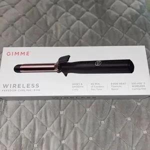 Gimme Wireless Freedom Curling Iron GIMME BEAUTY Wireless Freedom Curling Wand Brand New In Box  main image 4